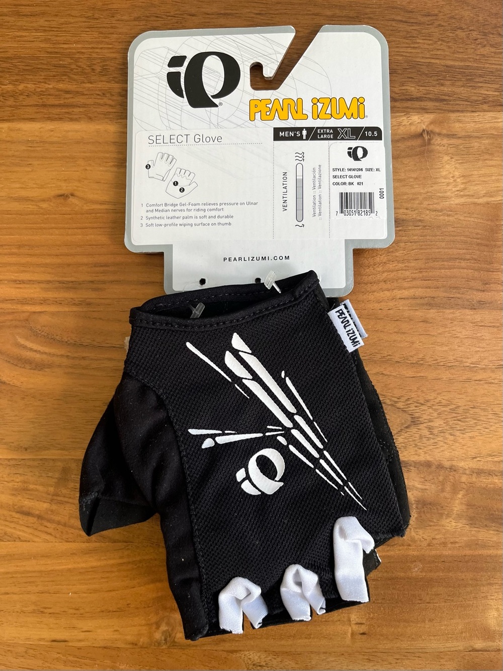 🎈2/$20 - Pearl Izumi Fingerless Cycling “Select Glove” - Black